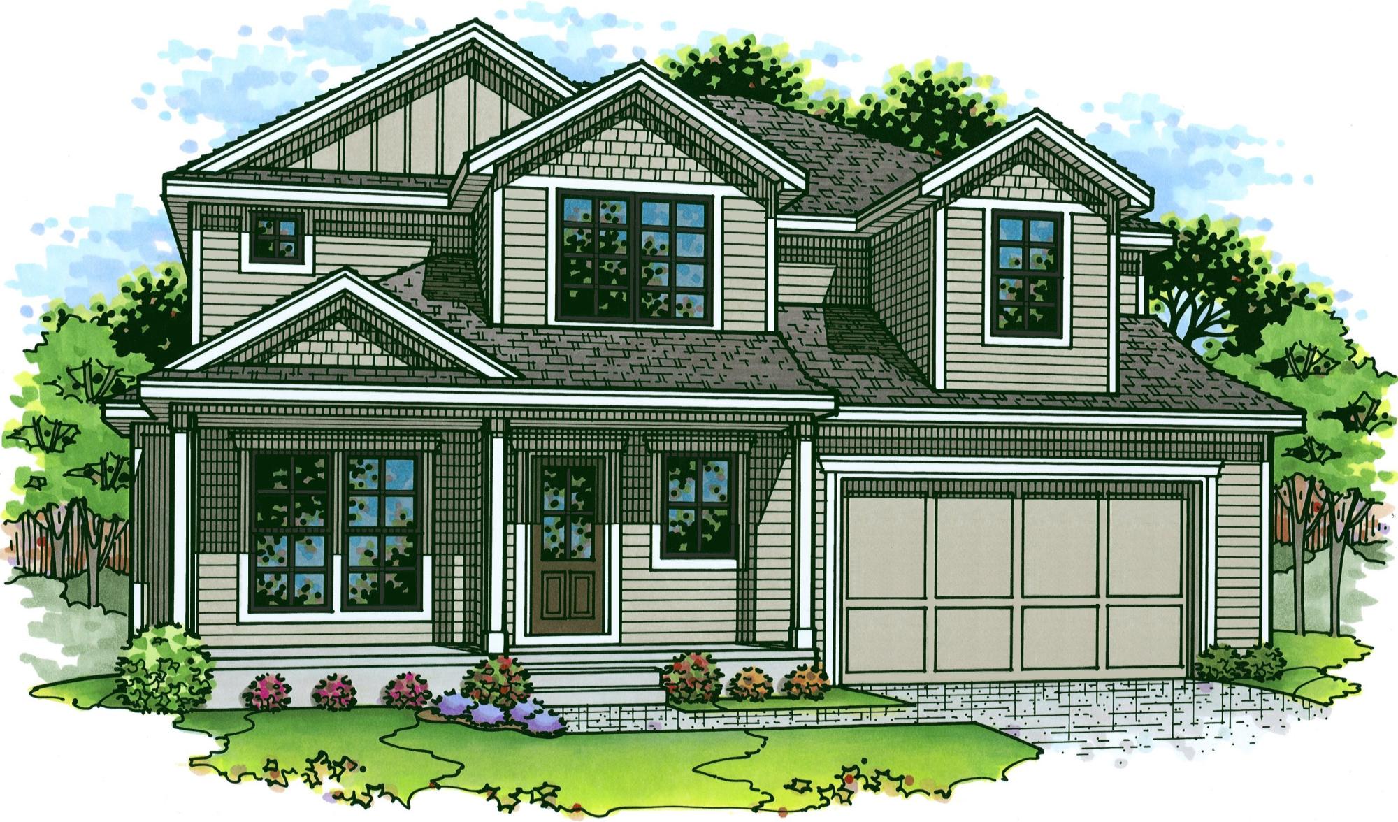 Color rendering of the sequoia expanded model from lambie homes