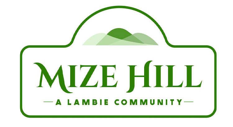 Mize hill Logo from lambie custom homes