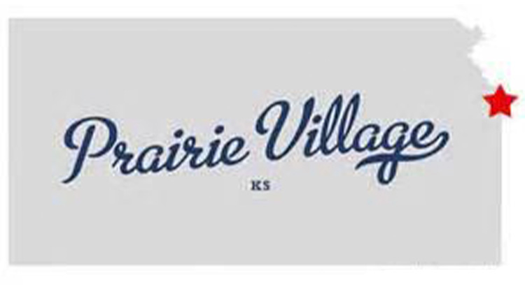 logo for prairie village community from lambie custom homes