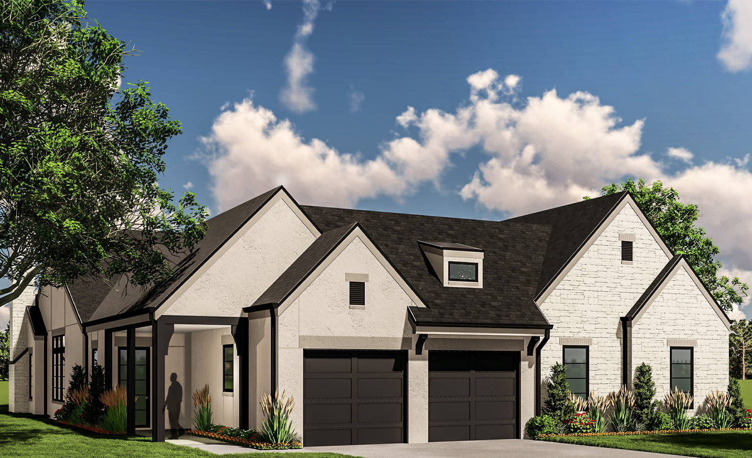 Winfield Exterior from lambie homes