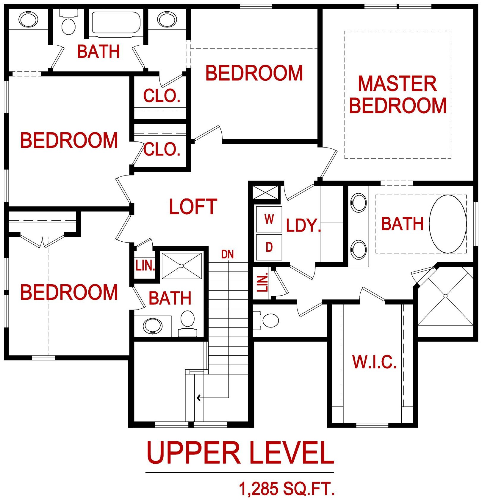 Floor plan for 5003 W. 68th Ter. from Lambie homes